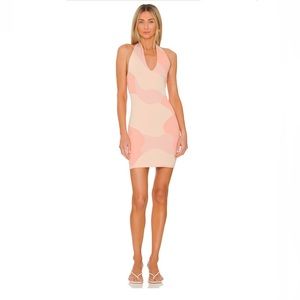 Superdown Elliot Halter Mini Dress